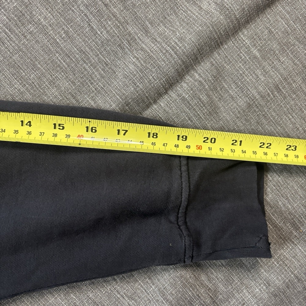 Vintage Levi's Black Hoodie with Faded Logo - L - Picture 9 of 9